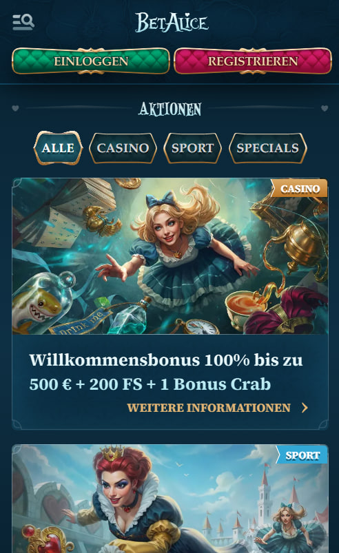Für wen lohnt sich BetAlice Casino